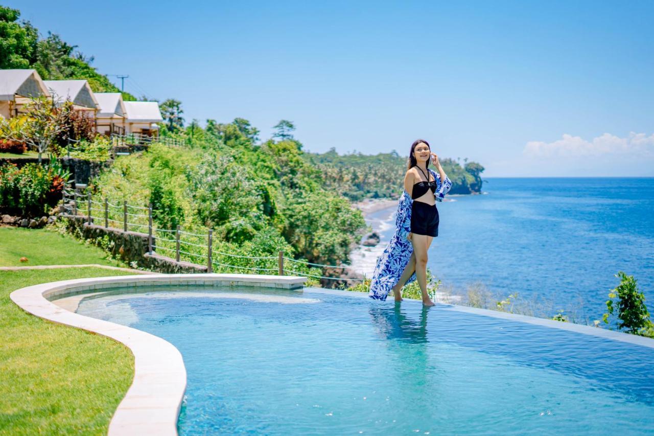 Bali Cliff Glamping Hotell Seraya Eksteriør bilde
