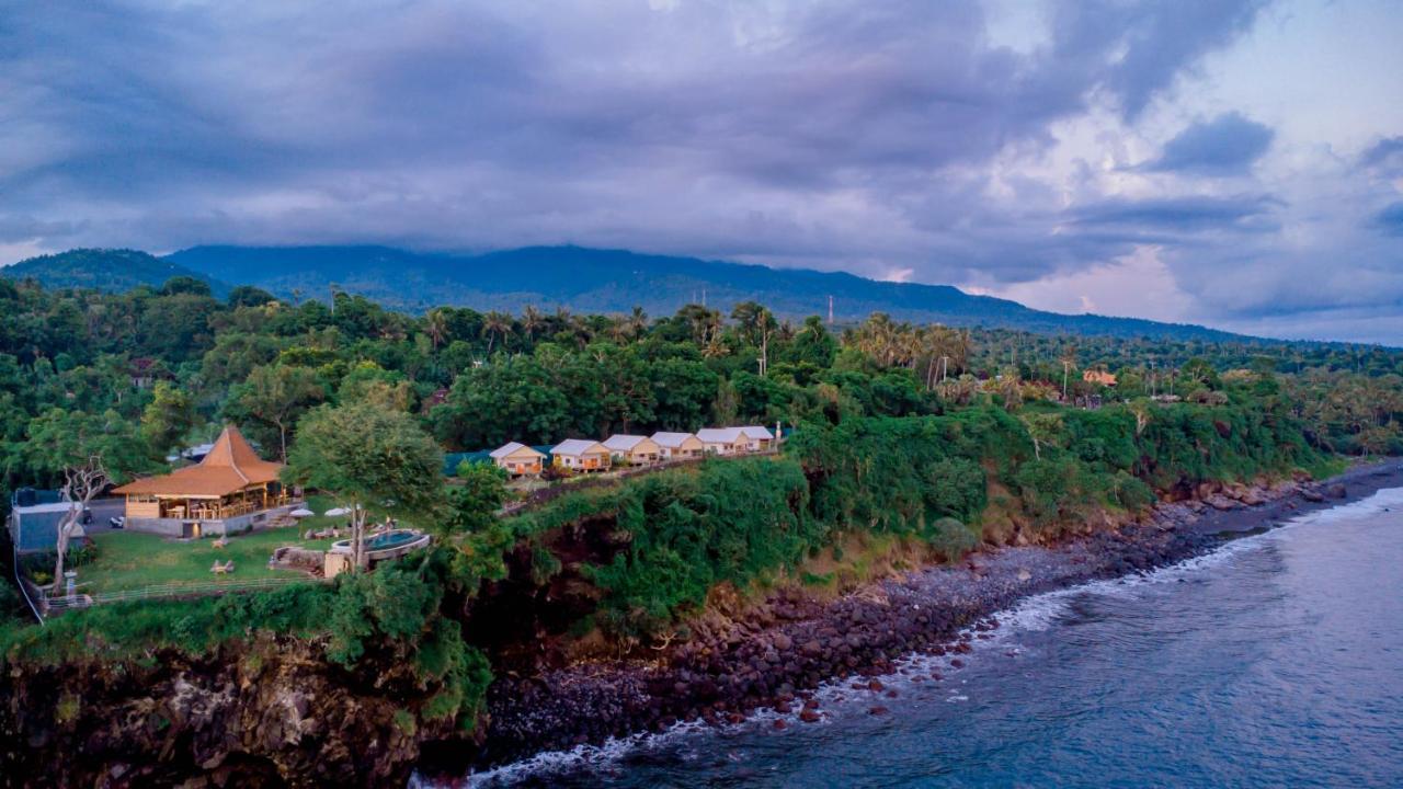 Bali Cliff Glamping Hotell Seraya Eksteriør bilde