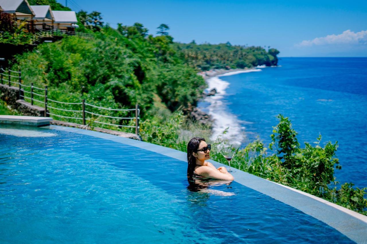 Bali Cliff Glamping Hotell Seraya Eksteriør bilde