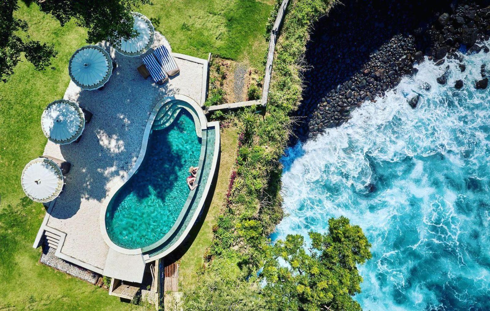 Bali Cliff Glamping Hotell Seraya Eksteriør bilde