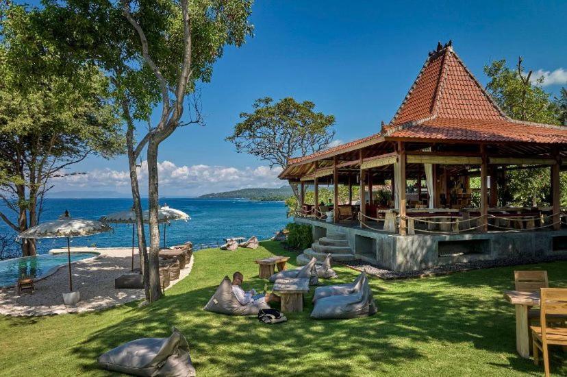 Bali Cliff Glamping Hotell Seraya Eksteriør bilde