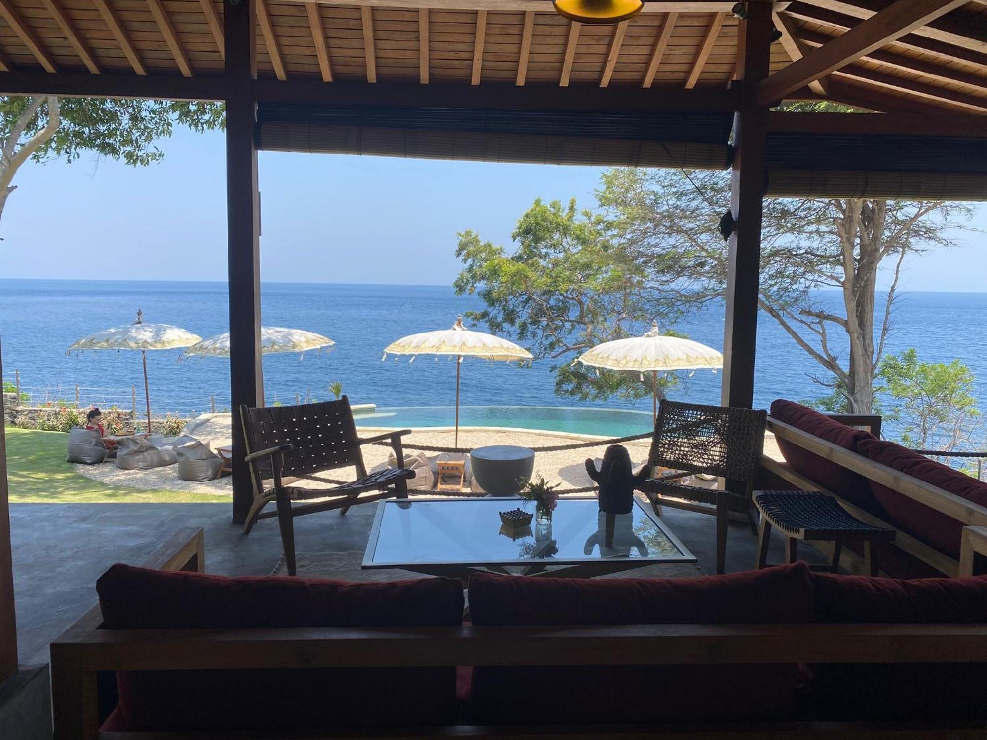 Bali Cliff Glamping Hotell Seraya Eksteriør bilde